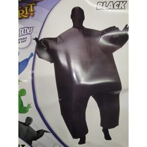 Superskin Black Inflatable/ Missy Elliot Costume